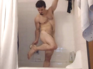 Jock Cam Oil and Shower show(No cumshot)